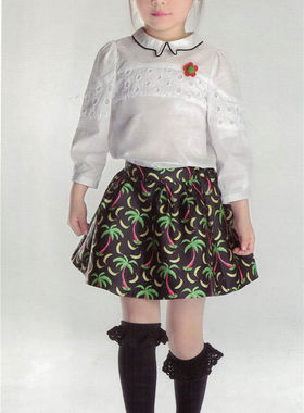 春款宝儿童装半裙女宝宝花色短裙百搭花裙16968