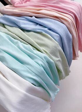 2025秋季Amber新款女童木耳边打底裤宝宝柔软8分纯色秋裤安全裤