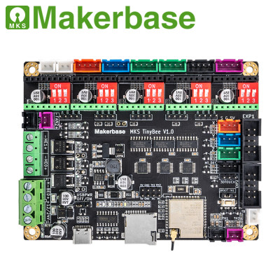 Makerbase MKS TinyBee 小蜜蜂 3D打印主板 ESP32 WIFI MINI12864