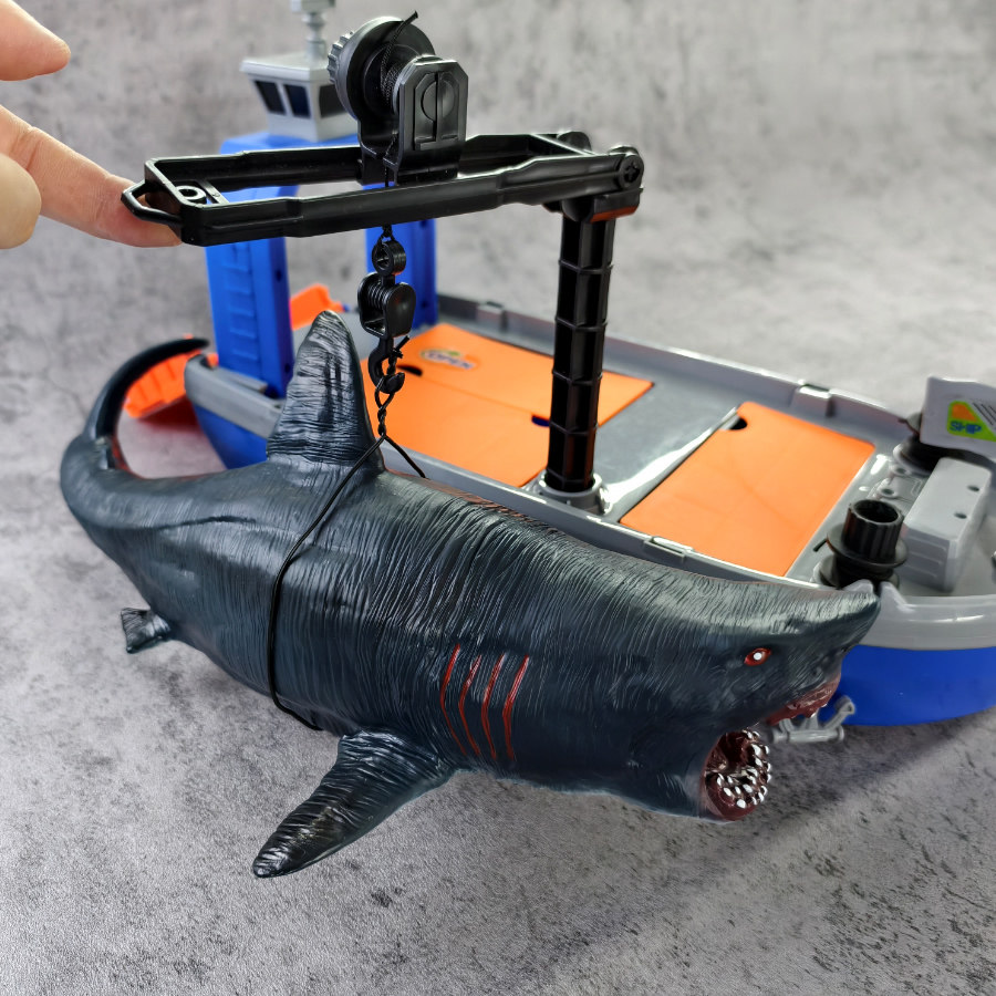 超大货轮套装海洋运输轮船玩具模型男孩生日礼物摆件救援直升机