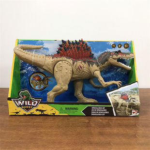 声光2005全新品 牌大号侏罗纪3战神棘龙模型玩具暴虐龙南方巨兽龙