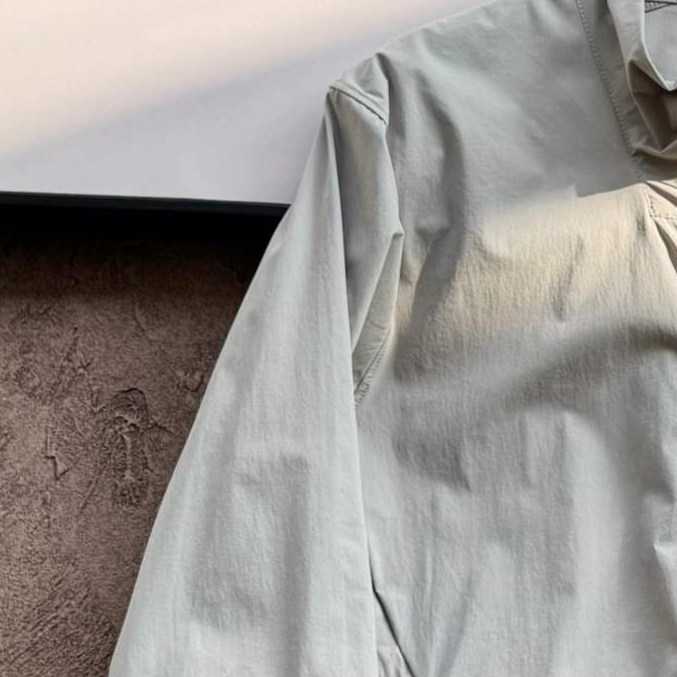 【0417】春夏新款青年流行时尚户外运动休闲男立领防晒夹克外套19