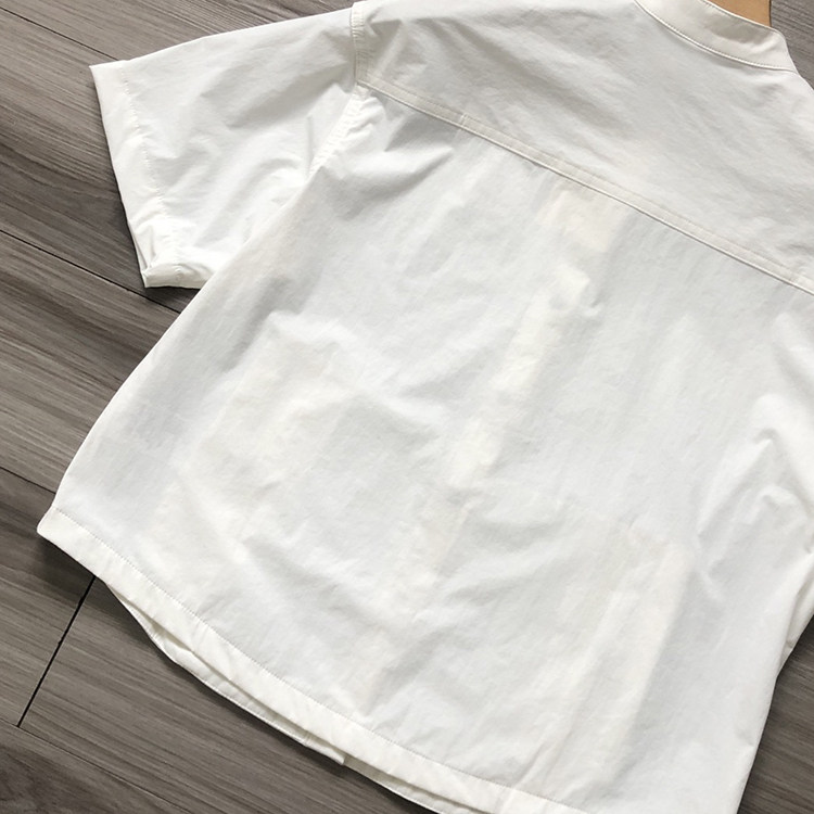 【0418】夏季新款速干透气防晒女士户外运动休闲露营短袖衬衫19