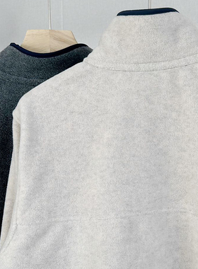 【1230】冬季新款青年流行男女情侣款户外运动休闲立领套头卫衣SW