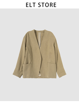 【漫游南法】亚麻单扣西装1377