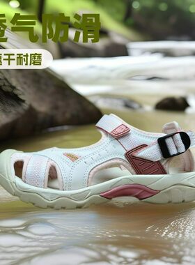外贸出口高品质包头沙滩鞋女夏季