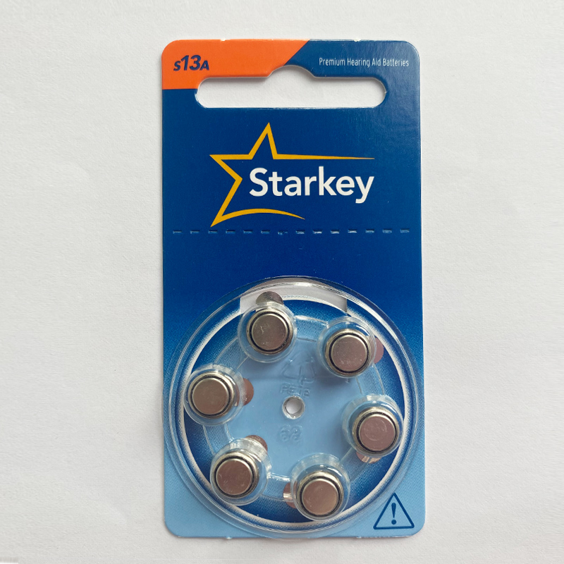 原装美国斯达克STARKEY助听器电池S13A*A13