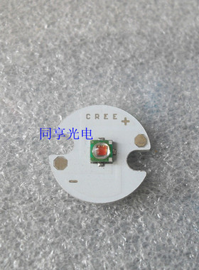 CREE XP 红光 大功率LED红色灯珠 波段620-630NM 带12/16/20MM板