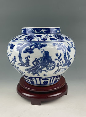 元青花景德镇摆件博龙轩瓷器仿古