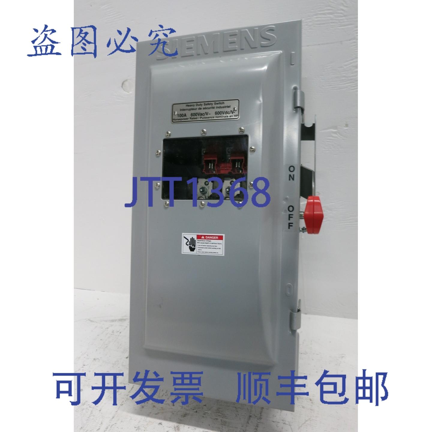 原装供应HNF363JW 100A 600V 无熔丝安全隔离开关 100 安培 3R 12
