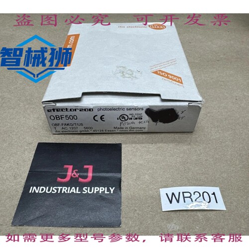原装供应 - IFM 电子 OBF500 光电传感器 OBF-FAKG/US