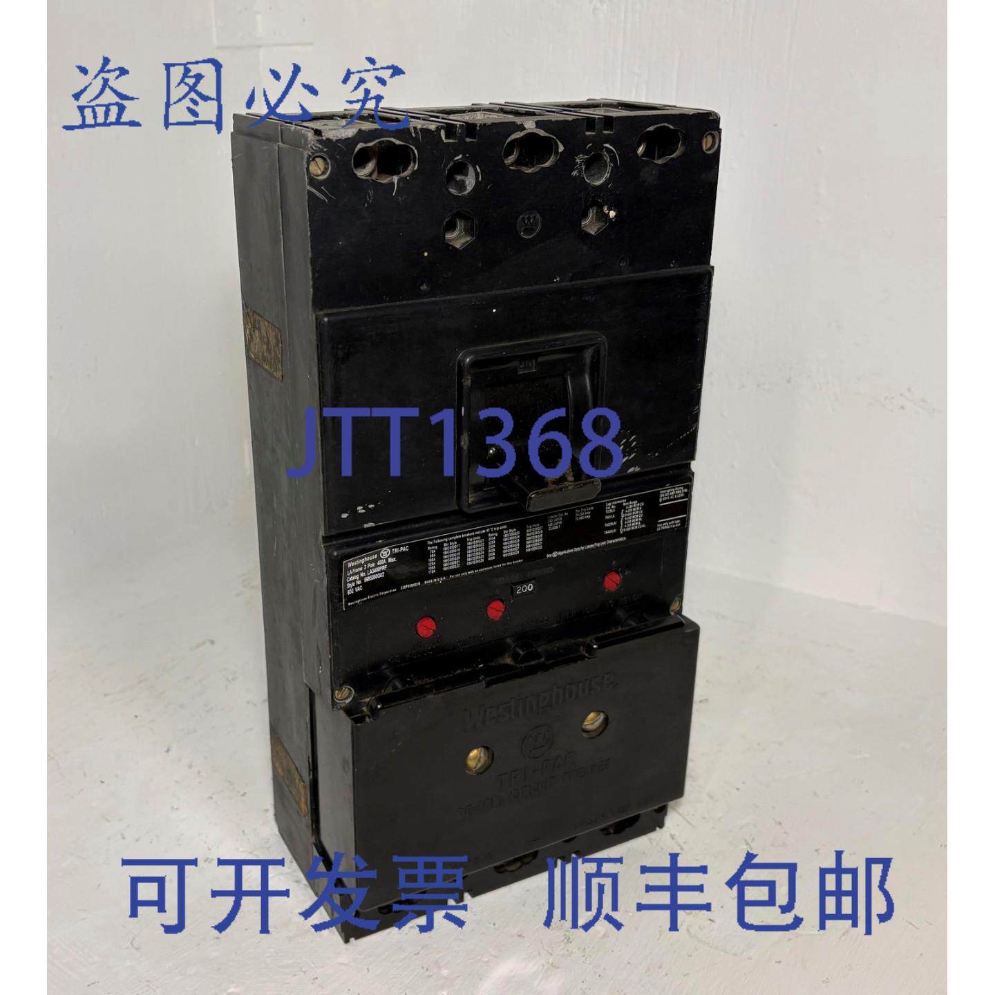 原装供应LA3400PRF 400A 断路器 200 安培 600V 3P LA3200
