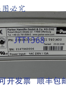 原装供应PARKER C3S063V2 F11 I21 T40 M00 伺服驱动器