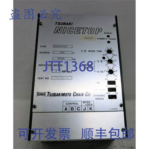 原装供应椿本 ENH015S37 Nicetop 控制器 460V 2 Max 椿本 TB