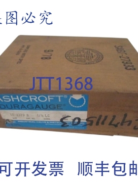 原装供应阿什克罗夫特 451379A1/4LC-60 DURAGAU 0-60 PSI NSMP