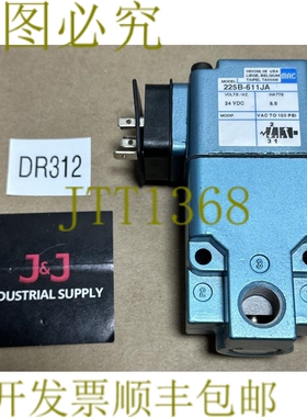 原装供应- Mac阀门 225B-611JA 电磁阀 225B611JA 24V-DC / 8.5瓦
