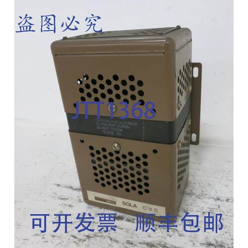 原装供应SOLA CVS 23-23-150-8 500 VA 恒压变压器 120/240V MCR