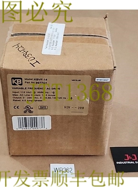 原装供应KB 电子 KBVF-14 变频交流驱动器 115V + ！