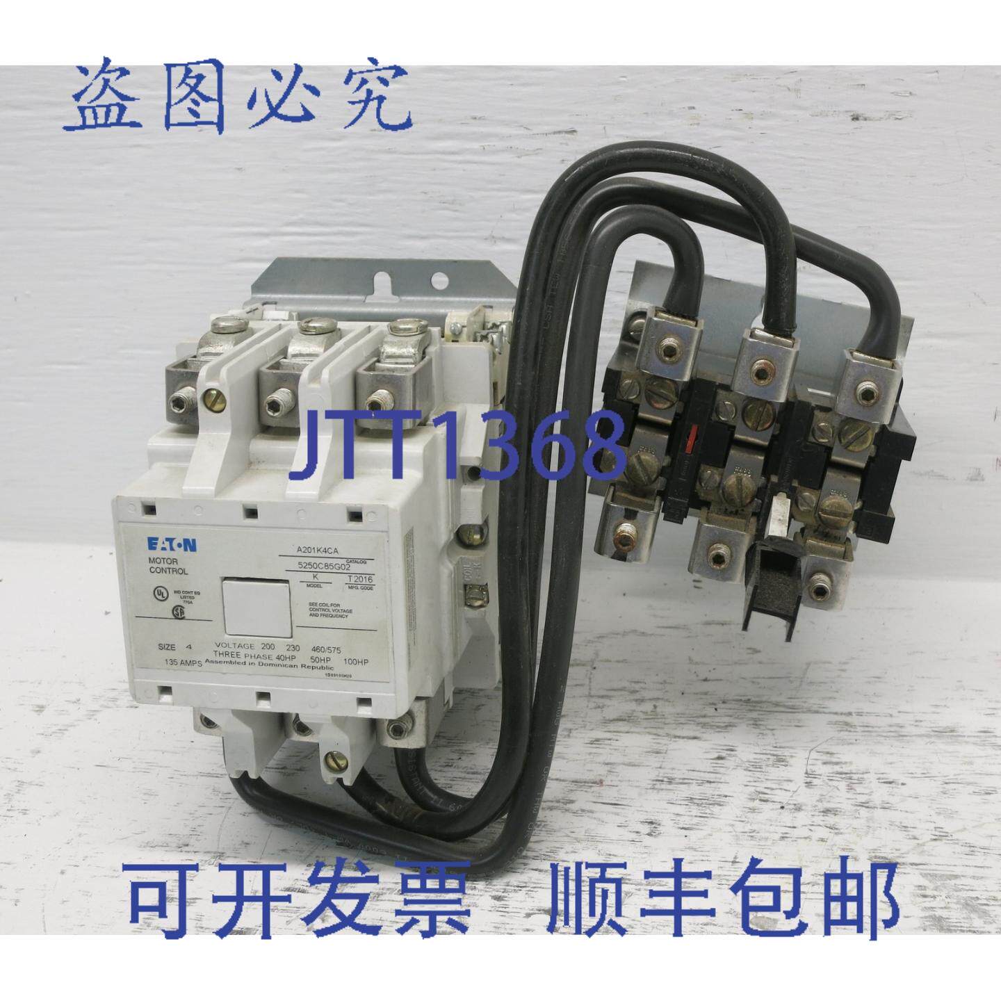 原装供应进口 A201K4CA 4 号电机启动器 120V BA43P 过载 600V 1