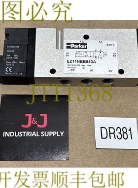 原装供应- Parker EZ11NBB553A 单电磁 Air Ret 2-Pos 145Psig +