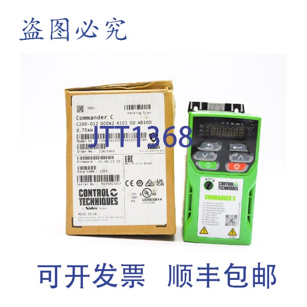 原装供应控制技术 C200-01200042A10100AB100 固件版本 01.06.05.