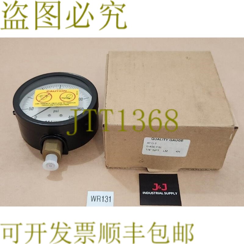 原装供应Weiss Instruments 4PG-1 压力表 0-400 磅/平方英寸 LM