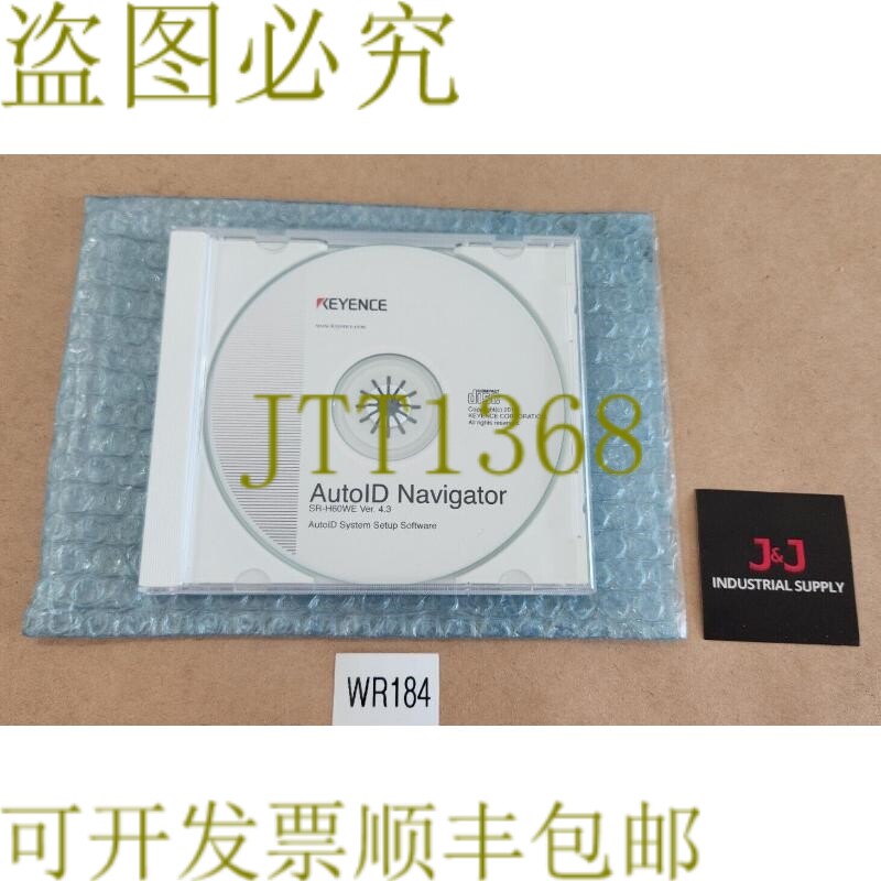 原装供应新 Keyence 自动导航宣传册 SR-H60WE 版本。 4.3 系统