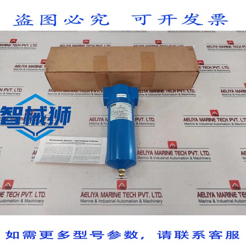 原装供应 PARKER HT3S-6CUD 有限滤器壳体 3/4 BSPT 聚结壳体 17