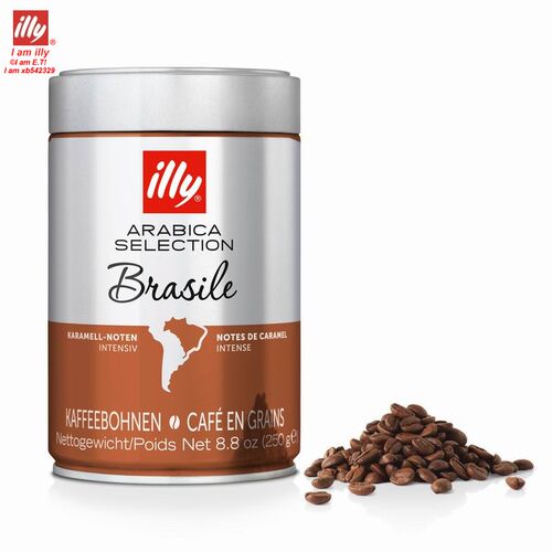 单品豆巴西巴西咖啡豆illy