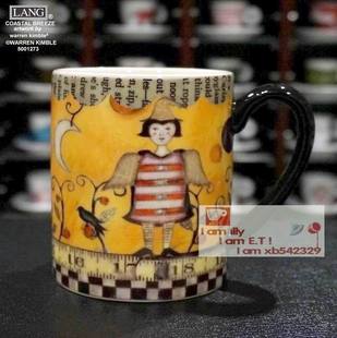外贸精品LANG马克杯 标准美式马克彩绘杯女巫季节2咖啡杯 随手杯6