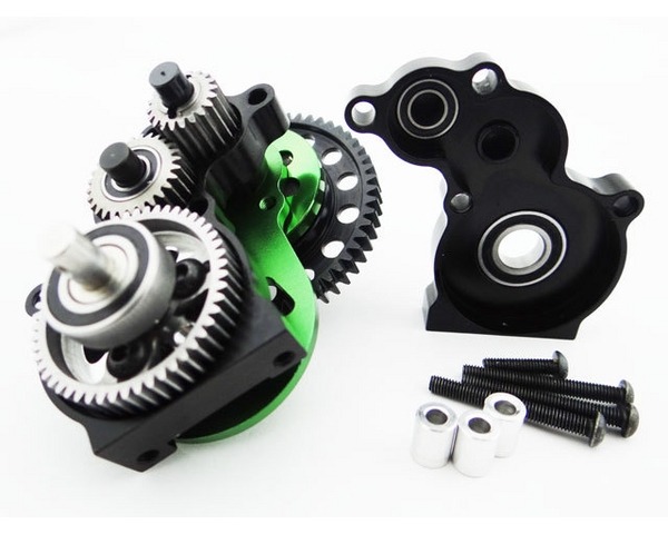 美国HR Axial SCX10全金属升级中波箱总成32P/57T大齿 模型故事