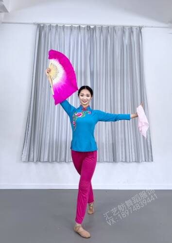 汉族舞蹈服胶州秧歌服安徽花鼓灯