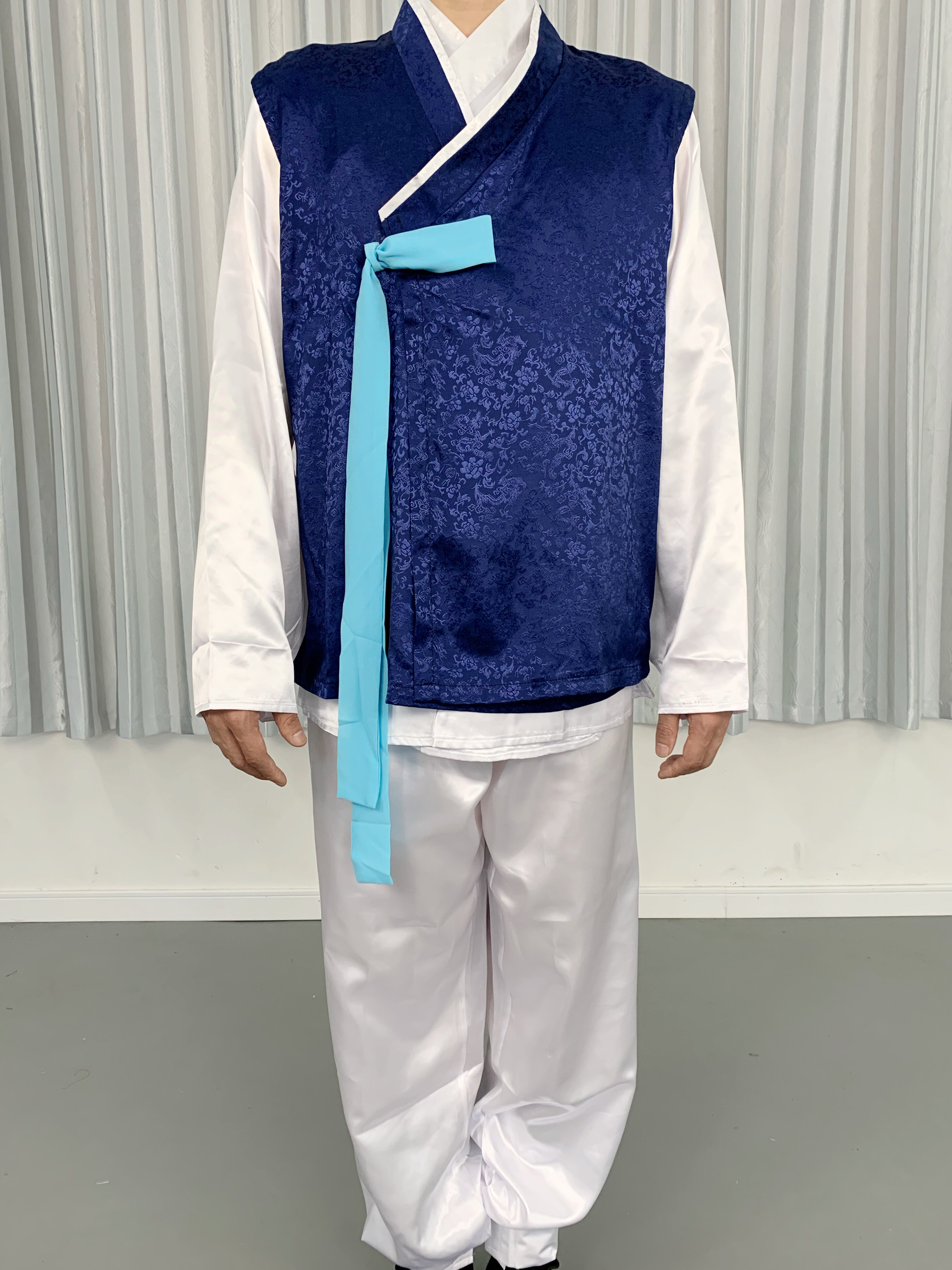 男款朝鲜族舞蹈服装组合练习服少数民族演出服艺考定做民大北舞款