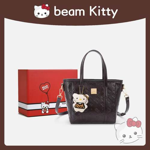 官方正品beamKitty复古托特包