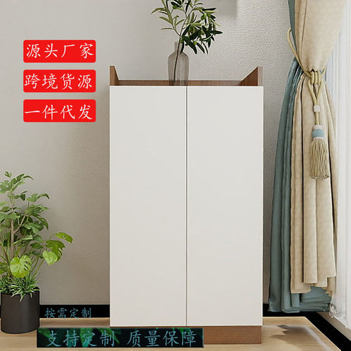 现代简约餐边柜双门收纳定制