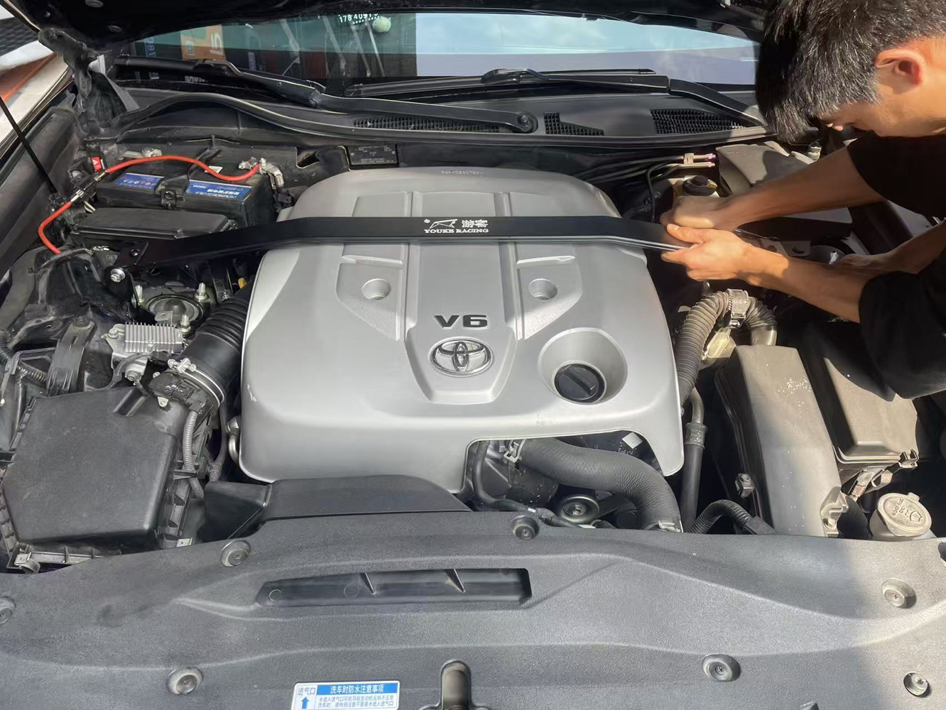 游客品牌 新老款MARKX锐志顶吧 皇冠前顶吧平衡杆改装配件