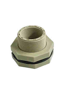 PPH水箱接头 PPH水箱接头 水塔鱼缸管件 水池水桶 桶接头