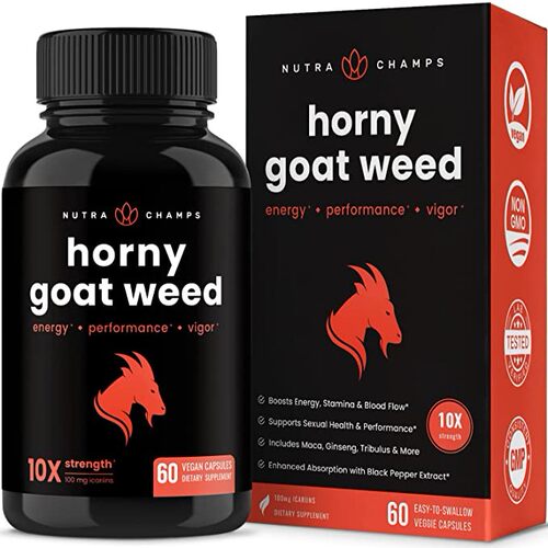 美国代购Premium Horny Goat Weed Extract [10X Strength Icarii