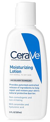 CeraVe Moisturizing Lotion 3 oz Travel Size Face and Body
