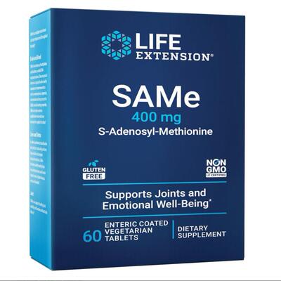 美国代购Life Extension Same 400mg (S-Adenosyl-Methionine)