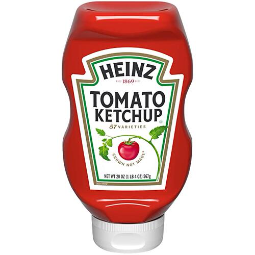 Heinz Tomato Ketchup, 20 oz  One 20 oz.