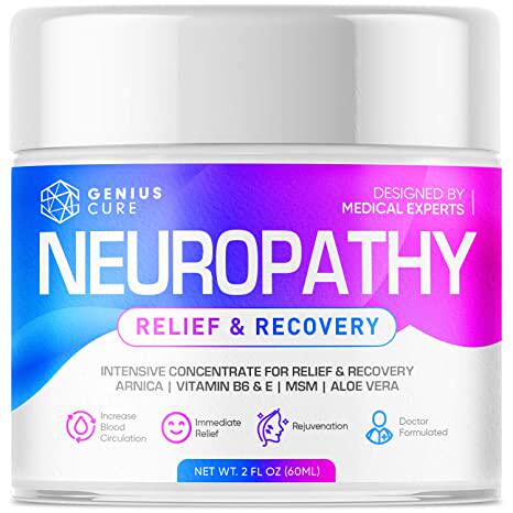 Neuropathy Nerve Pain Relief Cream - Maximum Strength Relief