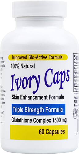 美国代购Ivory Caps - Maximum Potency 1500 mg Glutathione Ski