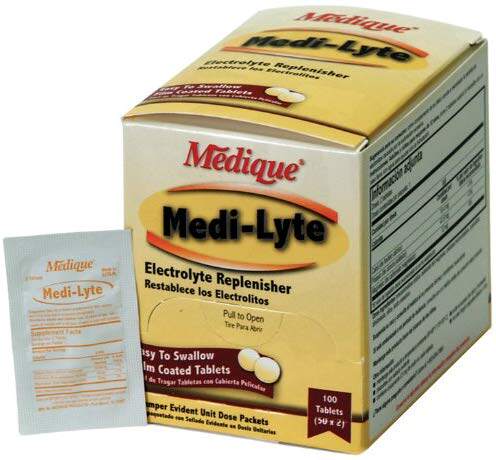 美国代购Medique 03033 Medi-Lyte Electrolyte Tablets w/ Potas