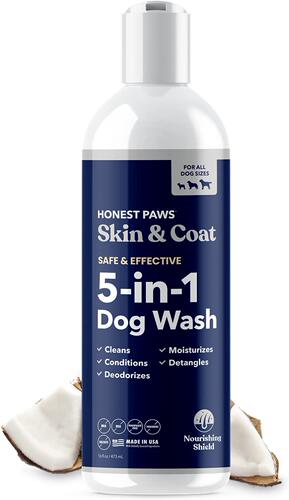 美国代购Honest Paws Dog Shampoo and Conditioner - 5-in-1 for