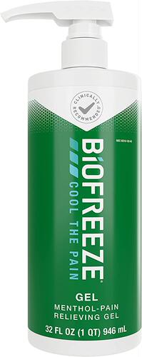 美国代购Biofreeze Pain Relief Gel, 32 oz. Pump, Green