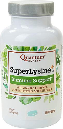 美国代购Quantum Health Super Lysine+ Tablets, Immune Support