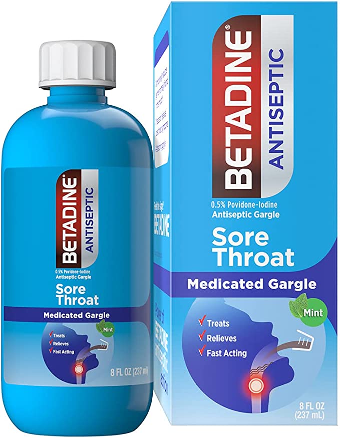 美国代购Betadine  Sore Throat  Gargle to Relieve  Symptoms