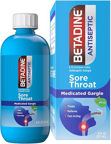 美国代购Betadine  Sore Throat  Gargle to Relieve  Symptoms