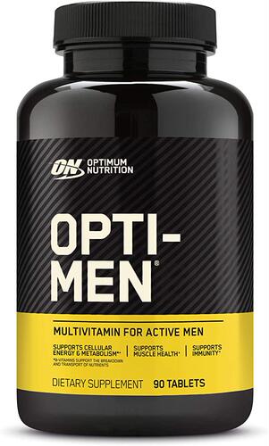 Optimum Nutrition Opti-Men, Vitamin C, Zinc and Vitamin D, E